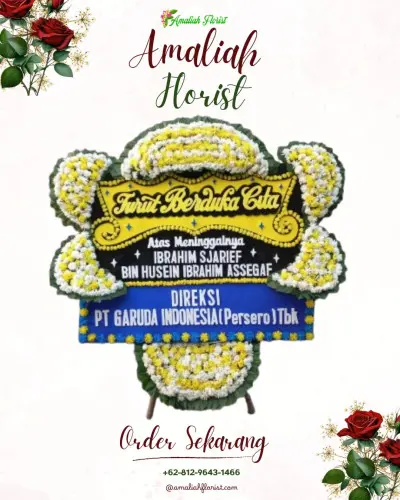 Papan Bunga Duka di Ploso